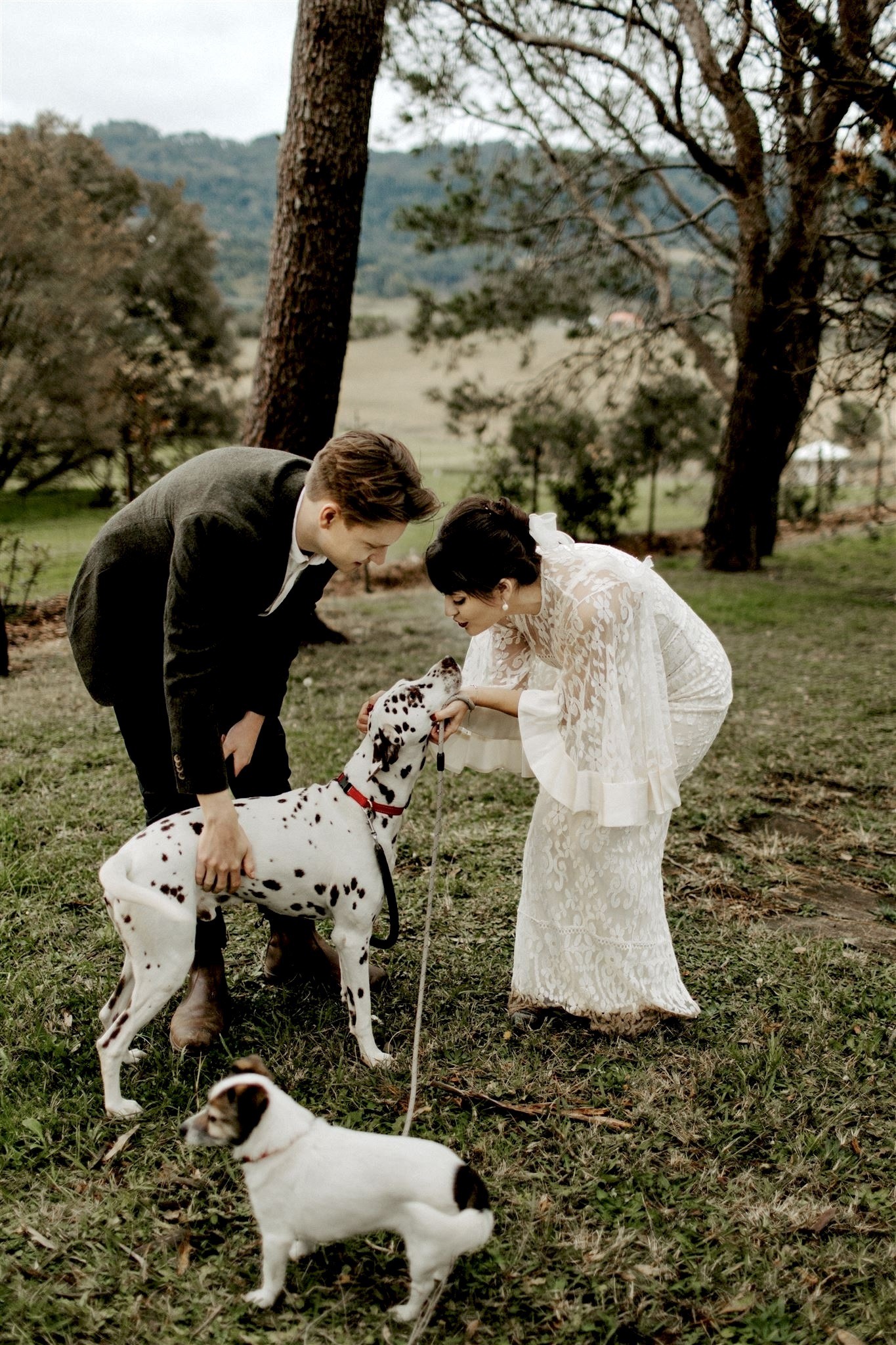 Retro Sustainable Bridal Makeup in Berry